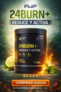 🔥 24BURN+ Quemador de Grasa Natural | Activa tu Metabolismo y Energía